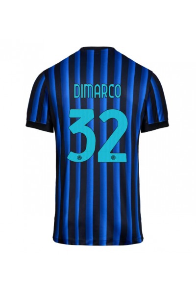 Inter Milan Federico Dimarco #32 Jalkapallovaatteet Kotipaita 2025-26 Lyhythihainen Inter Milan Federico Dimarco #32 Jalkapallovaatteet Kotipaita 2025-26 Lyhythihainen